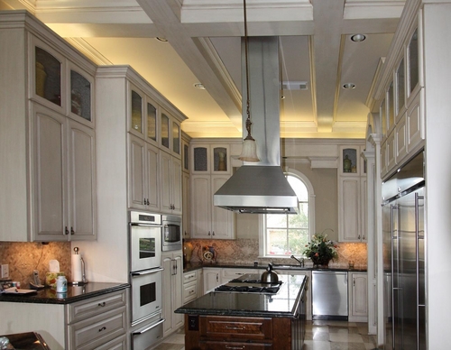 Decorative-Antique glazed cabinets
