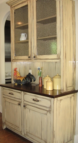 Decorative-Distressed sideboard