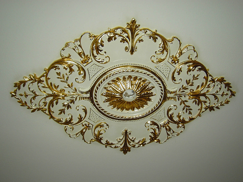 Decorative-Gilded medallion