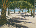 Painting--Oil-LandscapePalm Shadows