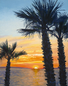 Painting--Oil-SeascapeLaguna Sunset