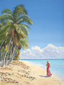 Painting--Oil-SeascapeA Walk in Paradise