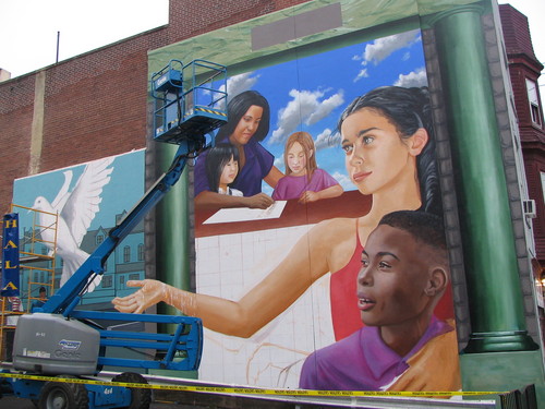 Painting-Love educates- in progress