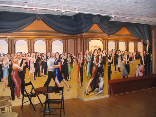 Painting-Triangulo Tango Mural