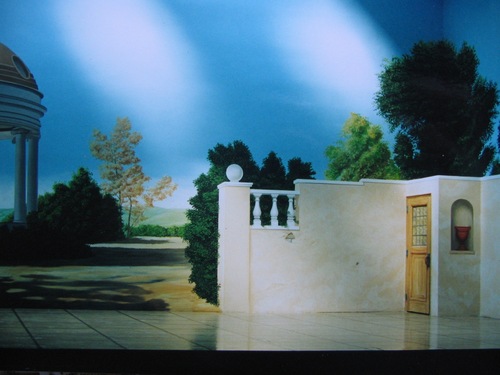 Painting-Woodmere Synagogue-Catering room stage