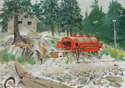 Painting--OilSunshine Road Inlet