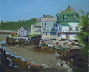 Painting--Oil-LandscapeMotif #I<br>Stonington, Maine