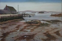 Painting--Oil-LandscapeStonington Harbor on the Penobscot