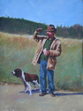 Painting--AcrylicLunchtime with Rover