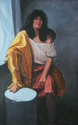 Painting--Oil-PortraitNorma as Carmen