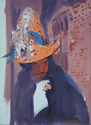Painting--Acrylic-PortraitMan About Town, N