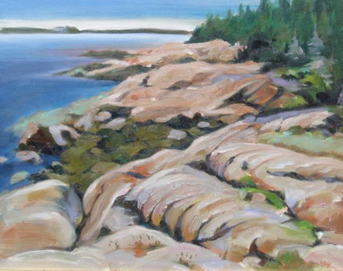 Painting-Pink Granite
