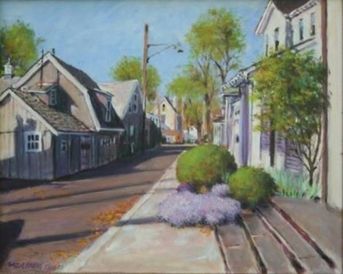Painting-Landscape-Mary Street<br>Doylestown, PA