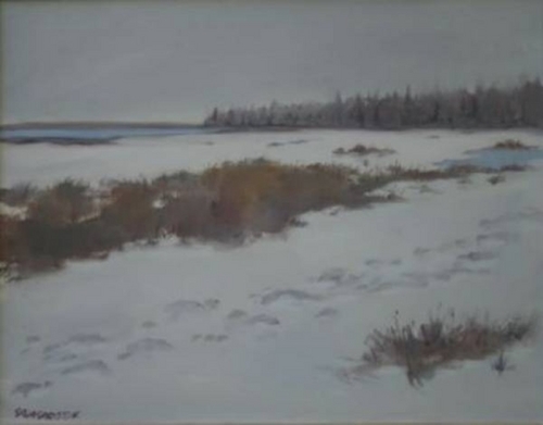 Painting-Landscape-Winter Glades