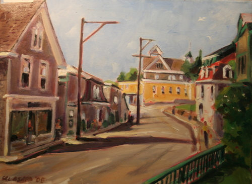 Painting-Landscape-Downtown