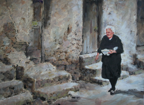 Painting-Landscape-Lunch to Grandchildren