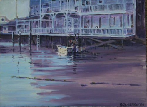 Painting-Landscape-Nantucket Fisherman