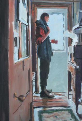 Painting-Portrait-Clint at morning light