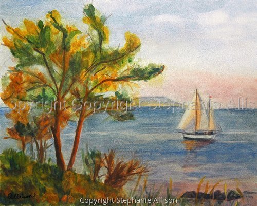 Painting-Seascape-A Summer Sail
