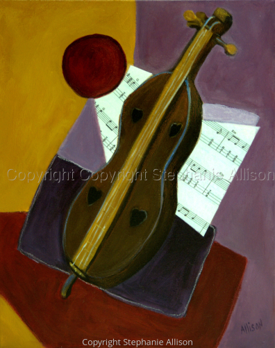 Painting-Abstract-Mountain Music I