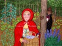Painting--Acrylic-FantasyLittle Red Riding Hood