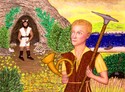 Painting--Acrylic-FigurativeJack the Giant Killer