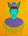 Painting--Acrylic-PortraitIdol - Monalia
