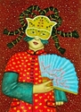 Painting--Acrylic-PortraitMasked DIva - Min