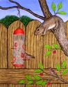 Painting--Acrylic-AnimalsEnvious Squirrel