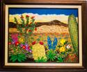 Painting--Acrylic-LandscapeFloral Scene #2