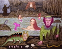 Painting-Cave Creatures