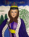 Painting--Acrylic-FigurativeQueen of the North