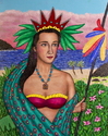 Painting--Acrylic-FigurativeQueen of the South