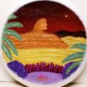 Painting--Acrylic-LandscapeDesert Rock Face