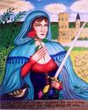 Painting--SymbolismThe Rose and the Sword