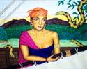 Painting--FigurativeTropical River Sail