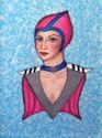 Painting--Acrylic-PortraitCarlina