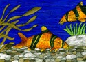 Painting--Acrylic-SeascapeClown Loaches