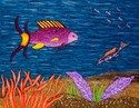 Painting--Acrylic-AnimalsFancy Fish