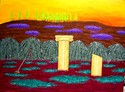 Painting--Acrylic-LandscapeDemise of Civilization