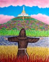 Painting--Acrylic-FigurativeCitadel on the Hill