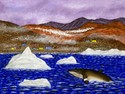 Painting--Acrylic-AnimalsEast Greenland Shore
