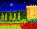 Painting--Acrylic-LandscapeWay to the Castle