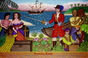 Painting--Acrylic-FigurativeMonsieur Pirate