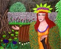 Painting--Acrylic-FantasyQueen of Elfland