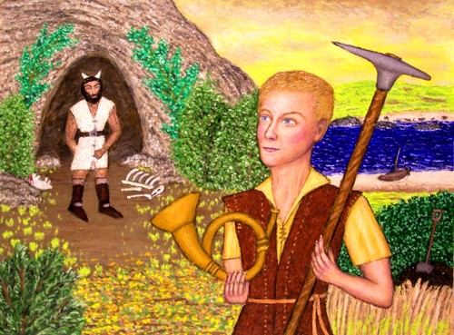 Painting-Figurative-Jack the Giant Killer