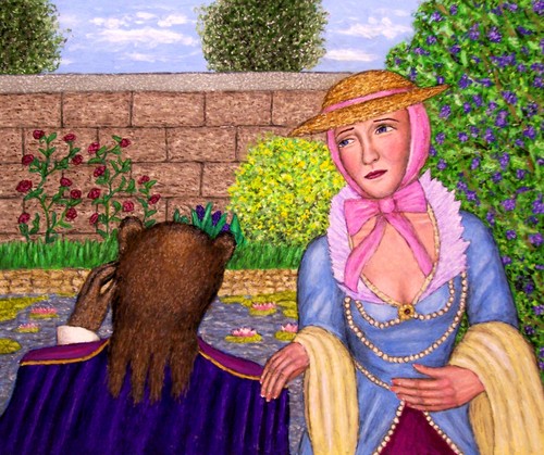 Painting-Fantasy-Beauty and the Beast