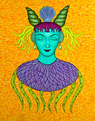 Painting-Portrait-Idol - Monalia
