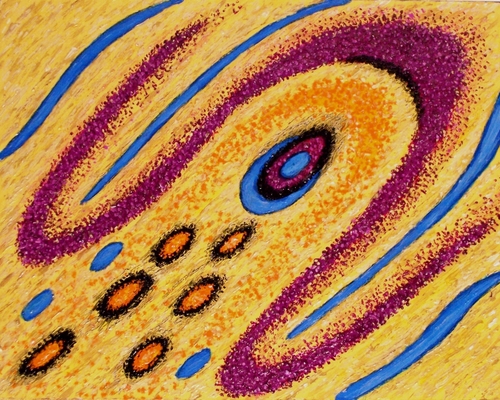 Painting-Abstract-Textured Abstract #1