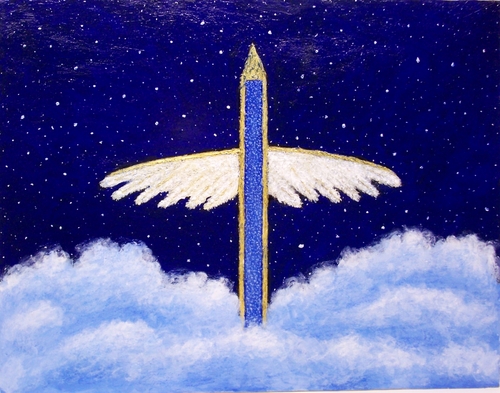 Painting-Symbolism-Winged Cross